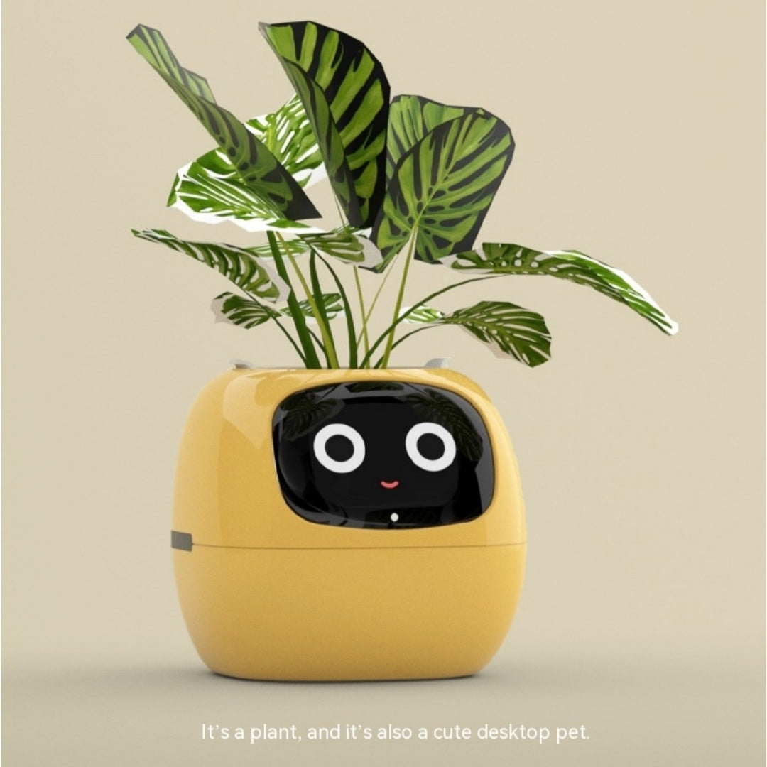 AI Smart Planter Endless Fun Over 49 Rich Expressions 7 Smart Sensors And AI Chips Make Raising Plants Easy And Fun