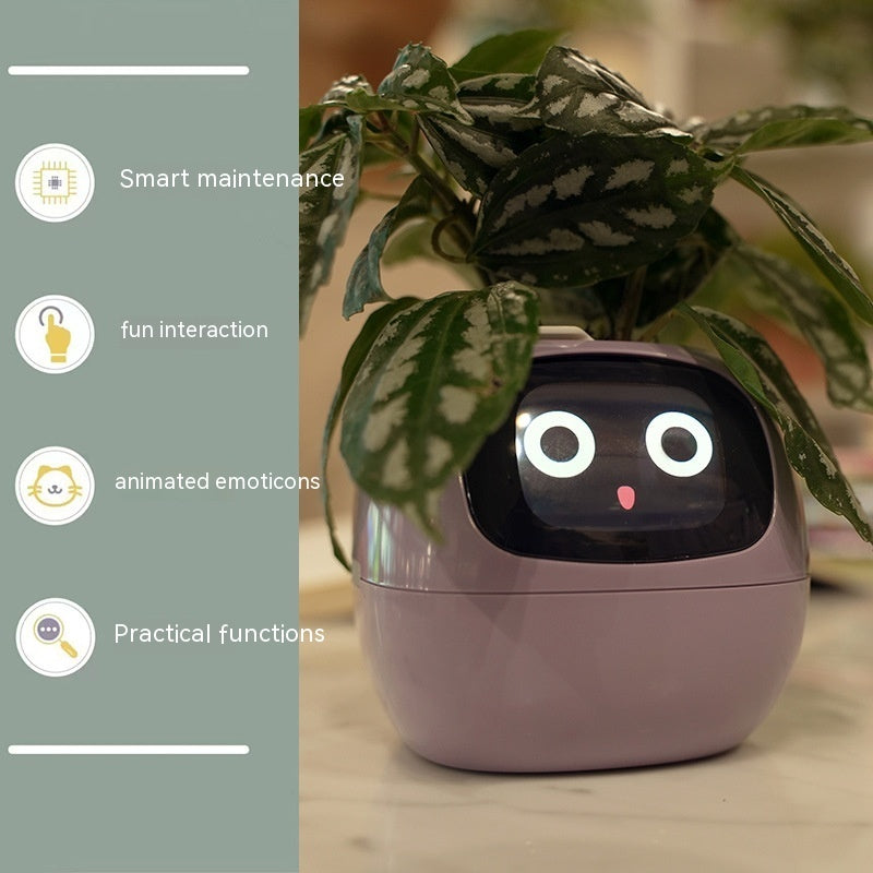 AI Smart Planter Endless Fun Over 49 Rich Expressions 7 Smart Sensors And AI Chips Make Raising Plants Easy And Fun