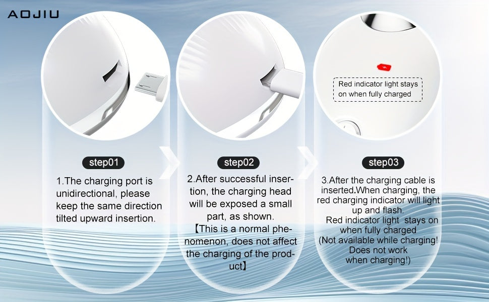 3-Mode Portable Neck and Facial Massager for Relaxation, Skin Care, and Beauty