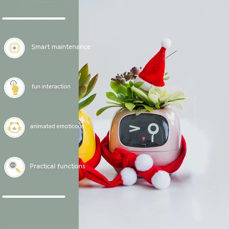 AI Smart Planter Endless Fun Over 49 Rich Expressions 7 Smart Sensors And AI Chips Make Raising Plants Easy And Fun