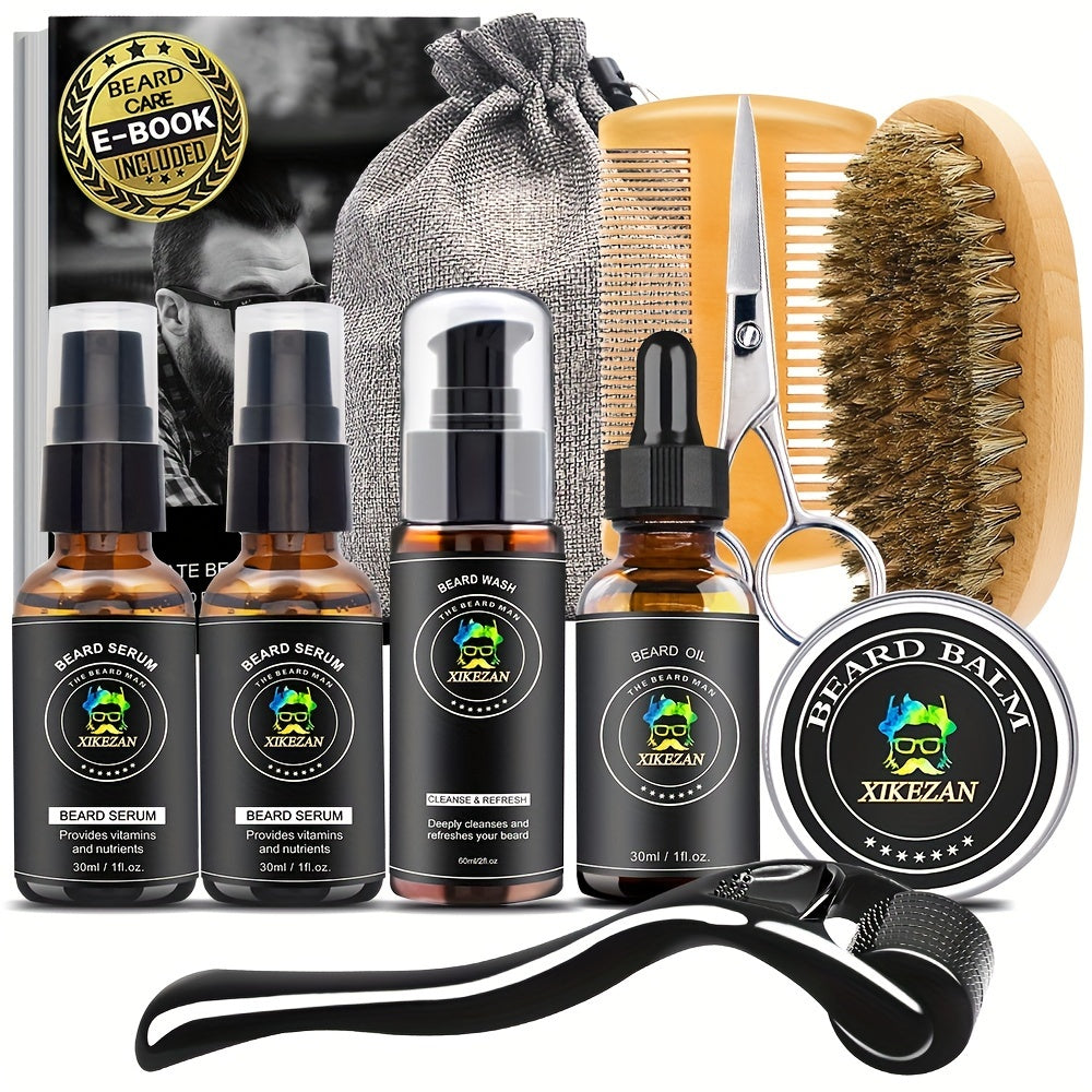 Men's All in One 10 pc Beard Kit