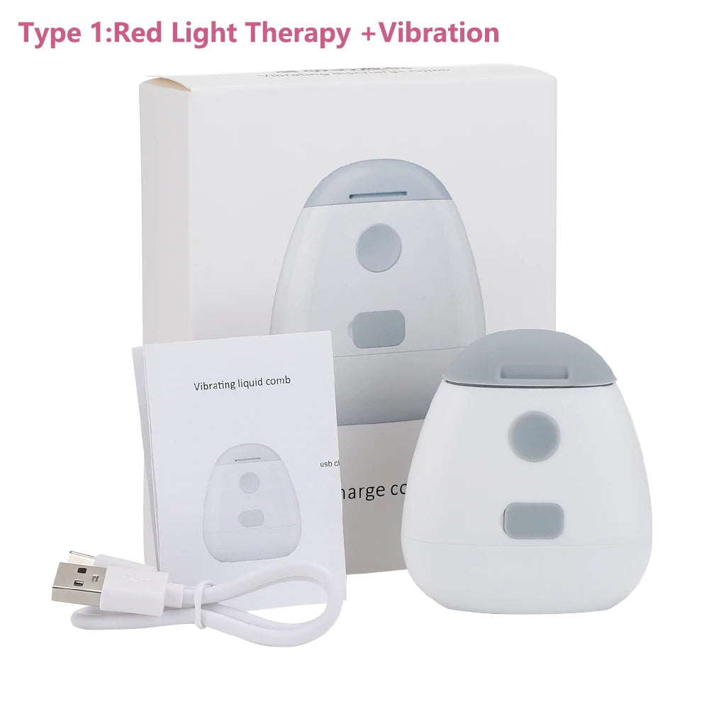 Red Light Therapy Massage Comb