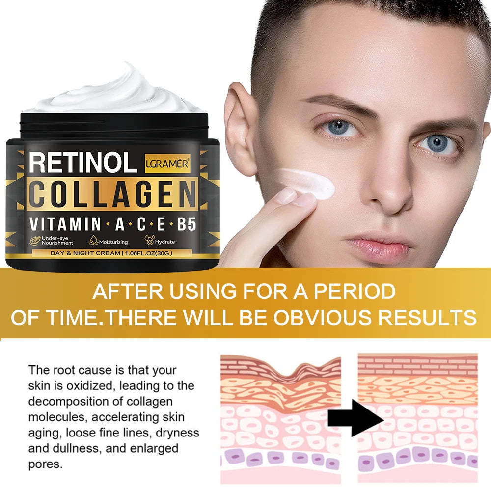 Men's Retinol Collagen Face Cream