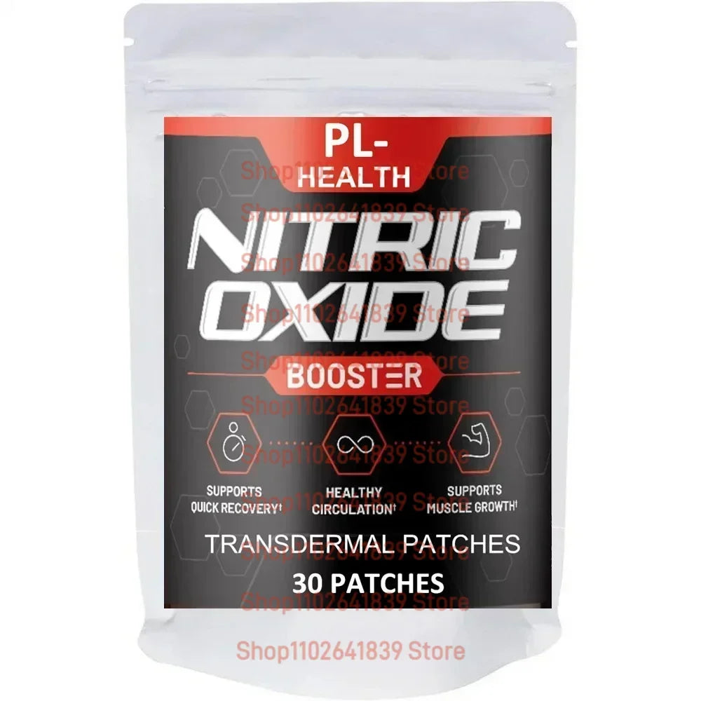 Nitric Oxide Booster-Transdermal Patches-Performance Enhancing Formula For Stamina & Endurance