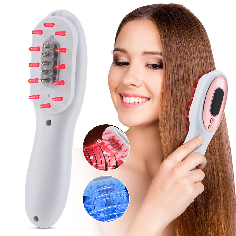 Red Light Therapy Massage Comb