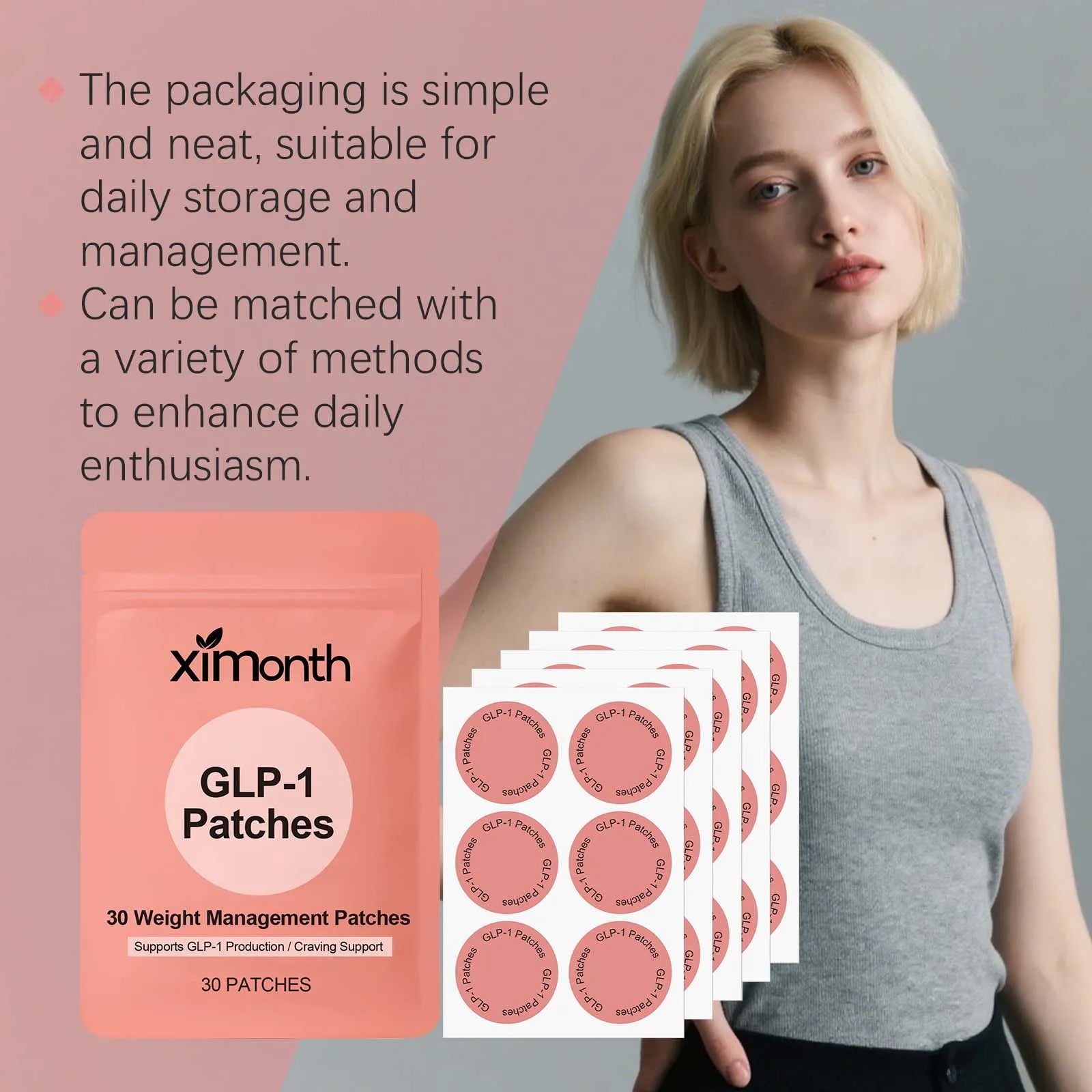 GLP-1 Fat Burning Patches