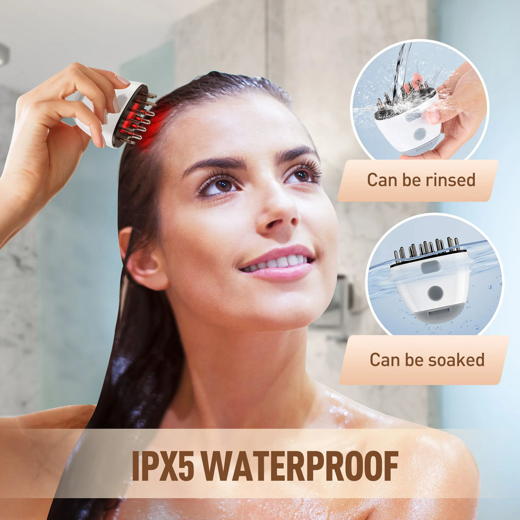 Red Light Therapy Massage Comb