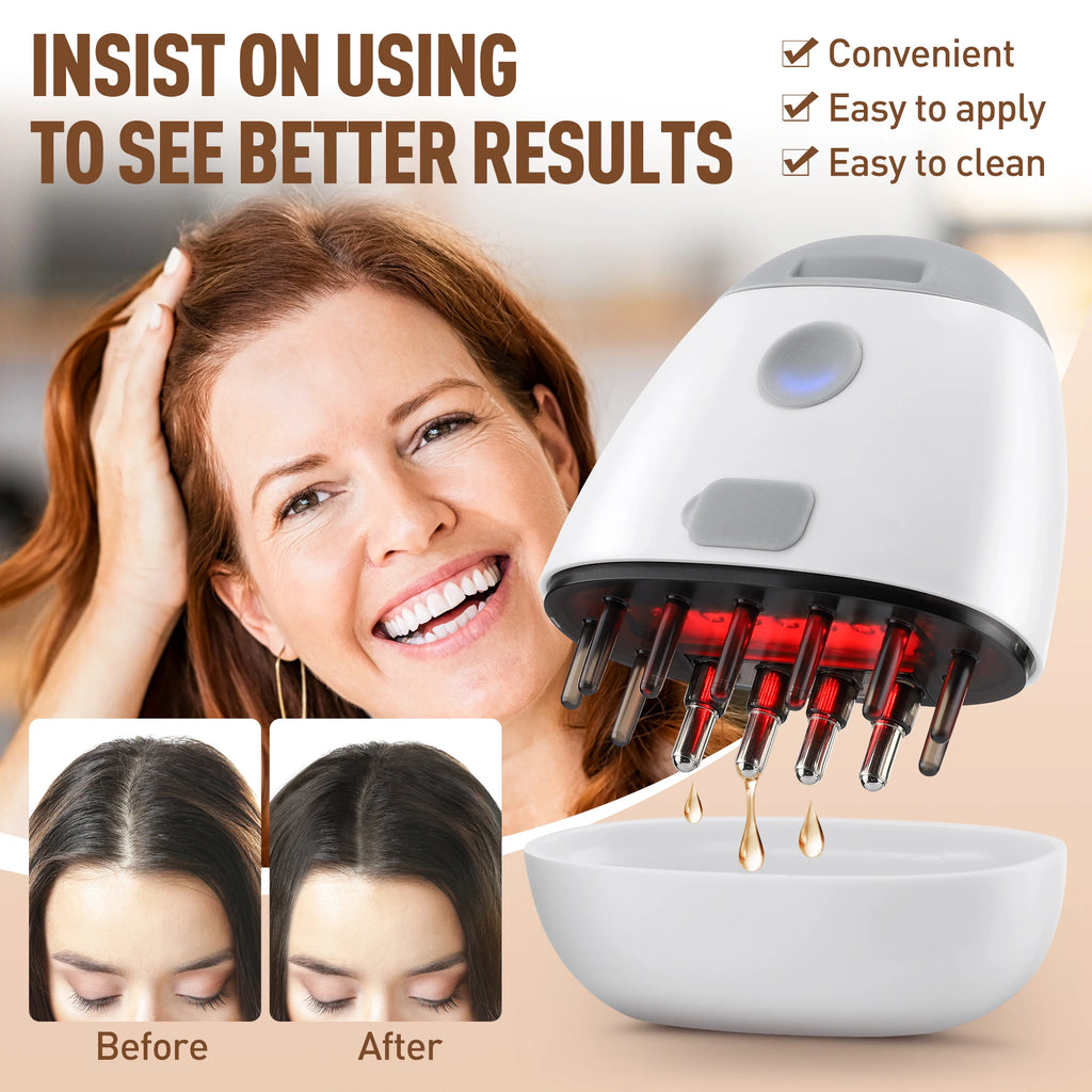 Red Light Therapy Massage Comb