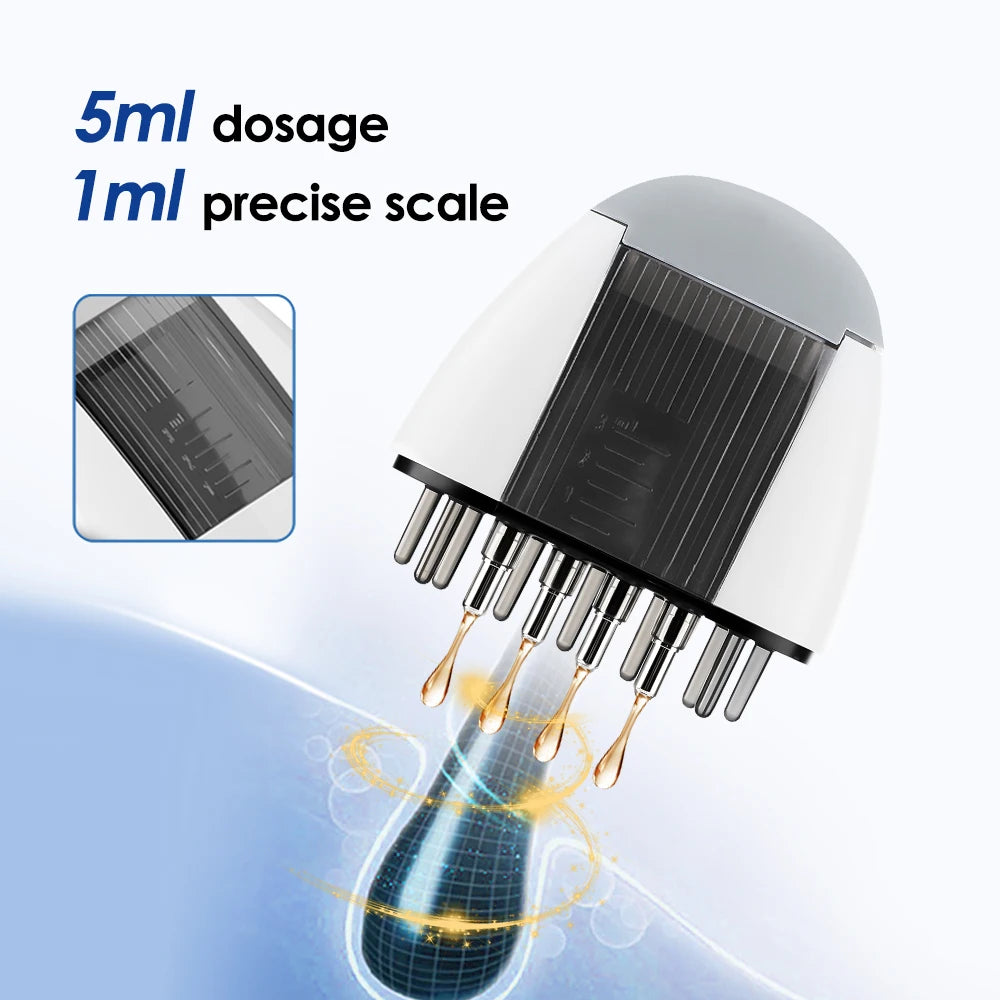 Red Light Therapy Massage Comb