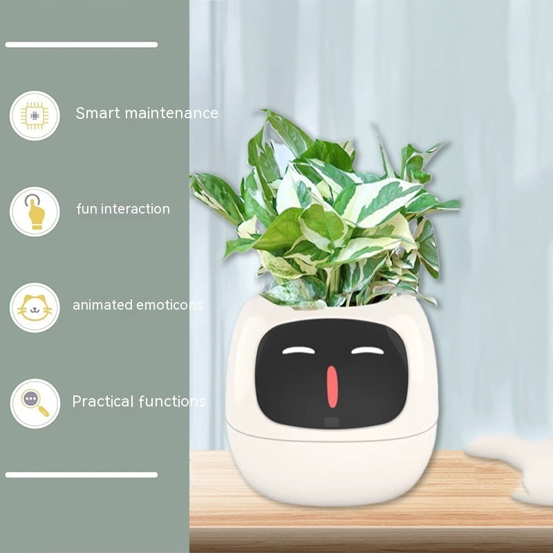 AI Smart Planter Endless Fun Over 49 Rich Expressions 7 Smart Sensors And AI Chips Make Raising Plants Easy And Fun