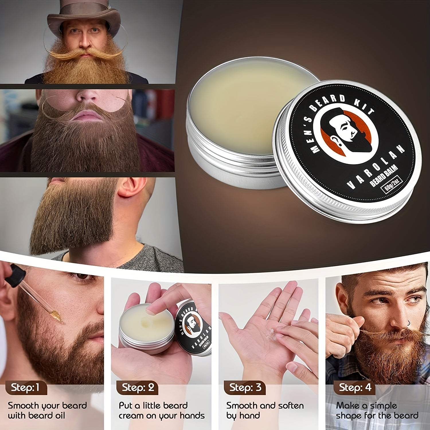 7-piece Unique Beard Care Set
