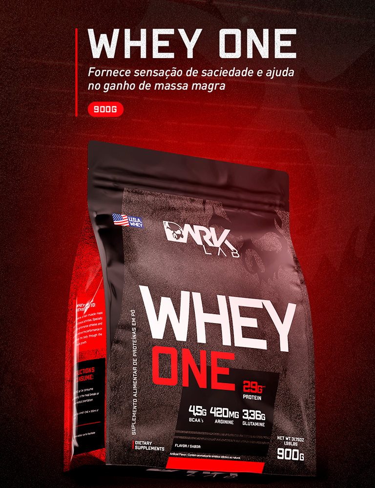 Whey Protein One - Protein with BCAA, Glutamine, Arginine