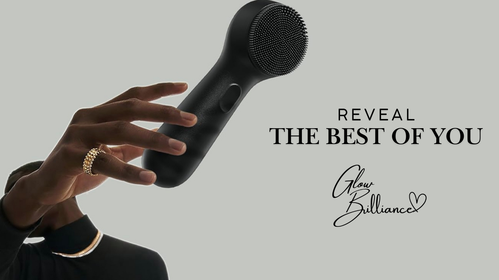 GLOW BRILLIANCE Facial Cleansing Brush